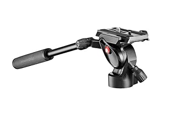 Amazon | Manfrotto 雲台 小型フルードビデオ雲台 40mm フラット